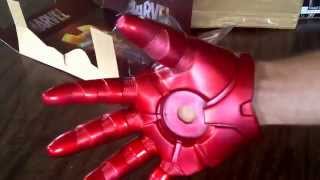 Iron Man Cosplay Repulsor Glove Replica Unboxing and Review [upl. by Keligot879]