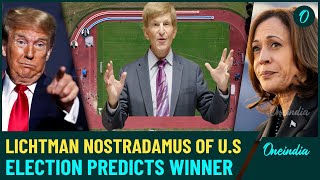 US Allan Lichtmans 2024 Presidential Prediction Shocking Prediction On Trump amp Kamala Harris Win [upl. by Lucilla660]