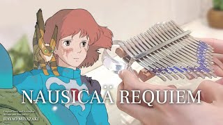 NausicaΓ Requiem lalala song  Kalimba Cover TABS [upl. by Ferullo]