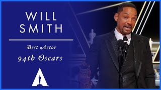 Will Smith Wins Best Actor for King Richard  94th Oscars [upl. by Plumbo529]