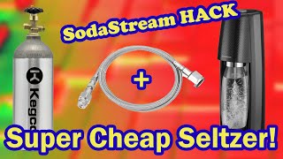 Never Pay to make Seltzer water again in the long run Sodamod Sodastream [upl. by Bartholomeus215]