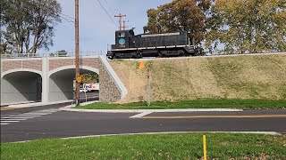 Coopersville and Marne Crossing the New Bristol Bridge [upl. by Eenat]