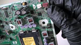 462432001 HP Compaq dc7900 Motherboard Overview [upl. by Dibb392]