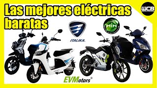 Motocicletas ELECTRICAS en México Las más BARATAS y MEJORES  2021 [upl. by Whitten875]