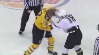 Absolutely unreal fight from the QMJHL this year [upl. by Boggers383]