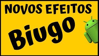 como fazer vídeos com efeito no BIUGO [upl. by Anahtor]