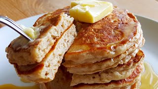 Fluffy Banana Pancakes  The Only Recipe Youll Need [upl. by Aidnyc]