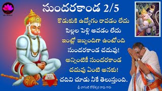 Chaganti Sundarakanda Part2  Sundarakanda By Chaganti Koteswara Garu  చాగంటి సుందరాకాండ ప్రవచనం [upl. by Urias3]