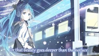 Nightcore  Scars To Your Beautiful  Lyrics [upl. by Saunderson]