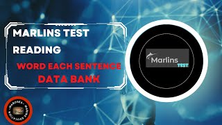 Marlins Test Reading Word each sentence practice for seafarers [upl. by Skell152]