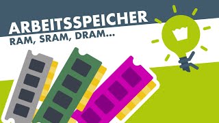 ARBEITSSPEICHER RAM einfach erklärt [upl. by Phelia]