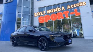 2023 Honda Accord Hybrid SportL [upl. by Ruffi677]