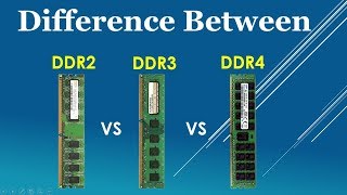 DDR2 vs DDR3 vs DDR4 Explained Feature and Identify comparison [upl. by Sylvie]