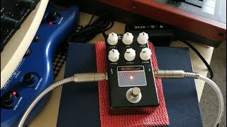 Mosky Audio Classic MShall Speaker Simulator Guitar Pedal Demo [upl. by Ellimak612]