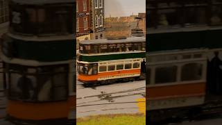 OO Gauge Model of a Glasgow Corporation Tram modelrailwayscene [upl. by Westlund722]