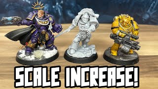 NEW Firstborn Marine Scale They look Primaris size [upl. by Ebba]