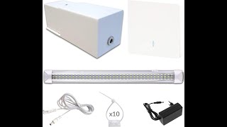 Comment éclairer votre garage boxcaves Nouveau KIT FAST POWER 2021  Guide dinstallation [upl. by Amesari]