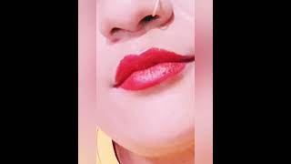 How to make lipstick 💄 😍 shape 💄 😍 💋lipstick hacksfashion beauty MissValiya [upl. by Sorcim]