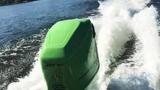 Ludicrous Lake Launches Tesla Powered EV Marine 350HP Outboard by Hyper Electric Marine [upl. by Curhan938]