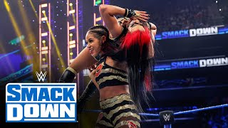 Bianca Belair vs Zelina Vega SmackDown Aug 20 2021 [upl. by Analihp111]