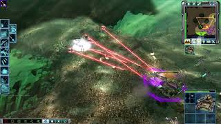 Command and Conquer 3 Kanes Wrath 1v1 Brutal AI ZOCOM Victory [upl. by Clywd]