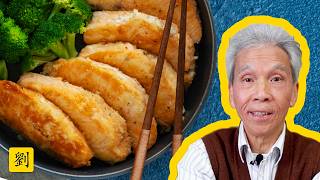 🐟 How a Chinese chef cooks PanFried Salmon 香煎三文魚 [upl. by Hun]