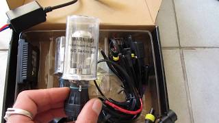 BiXenon HID Kit H4 6000K Car Bulb Headlight [upl. by Yelruc]