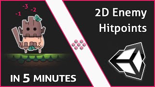 2D Health  Hitpoints in Unity  2023 [upl. by Kaila83]