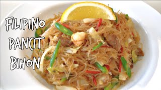 FILIPINO PANCIT BIHON RECIPE [upl. by Dincolo]