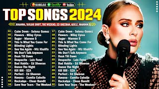 Best Pop Songs 2024  Popular Songs 2024 Playlist 👉 Adele Katy Perry Dua Lipa  Billboard Hot 100 [upl. by Taryne]