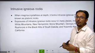 DIFFERENTIATE BETWEEN INTRUSIVE AND EXTRUSIVE IGNEOUS ROCK Basics of Geography [upl. by Leirrad]