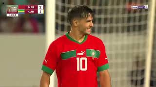 HIGHLIGHTS  Morocco vs Gabon  TotalEnergiesAFCON 2025 Qualifiers  Group B [upl. by Pulsifer483]