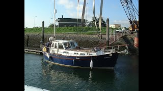 Sailing the Markermeer Netherlands in a Colvic Watson 34 part of Zuiderzee Other part is Ijsselmeer [upl. by Annayd]