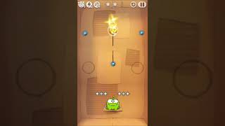 Cut the Rope Cardboard Box Level 22 3 Stars [upl. by Kyre606]