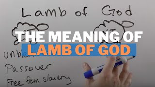 The Christian Meaning of Lamb of God [upl. by Saretta]