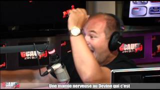 Une mamie nerveuse au Devine qui cest  CCauet sur NRJ [upl. by Ineslta649]