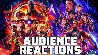 Avengers Infinity War amp Endgame SPOILERS California Audience Reactions  April 25 2019 [upl. by Hope512]