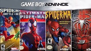 SpiderMan Games for GBA [upl. by Melmon]