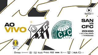 🔴 AO VIVO SANTOS 2 x 0 CORITIBA  BRASILEIRO B 220724 [upl. by Melantha]