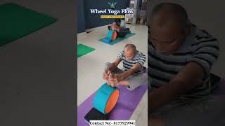 Wheel Yoga Flow seniorcitizens yogaholic yogaroutine yogapassion nandedcity puneyoga yogalove [upl. by Emile939]