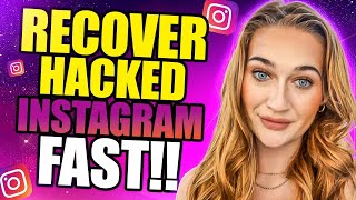 THE NEWEST METHOD TO RECOVER A HACKED INSTAGRAM ACCOUNT [upl. by Eneja823]