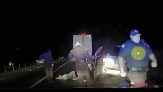 DASHCAM RELEASED Alabama cop shoots man holding wallet [upl. by Allene]