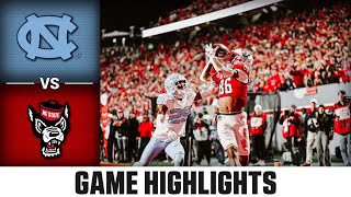 North Carolina vs NC State Game Highlights  2023 ACC Football [upl. by Stefania409]