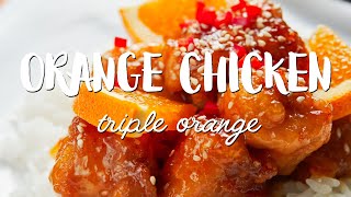 BEST Orange Chicken Recipe [upl. by Hanyaz]