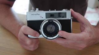 Minolta Hi Matic 7S Rangefinder Camera [upl. by Mcleroy]