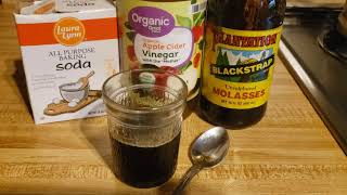 Applecider Vinegar Blackstrap Molasses Baking Soda [upl. by Saleem]