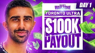 🔴 100000 WARZONE SEASON 5 TOURNAMENT  TORONTO ULTRA DAY 1 [upl. by Shaylynn]