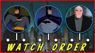 The Full Batman Animated Universe Watch Order [upl. by Lerrad445]