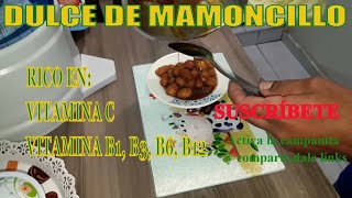 COMO HACER UN DULCE DE MAMONCILLOS O MAMON RICO Y DELICIOSO [upl. by Ahsoym]