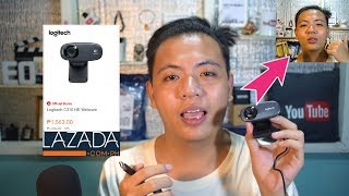 Logitech C310 HD Webcam Video Test Unboxing Review from Lazada [upl. by Aneram]